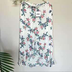 JACK button detail maxi skirt medium NWT